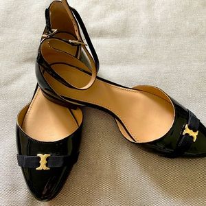 Tory Burch Gemini Tie Bow flats